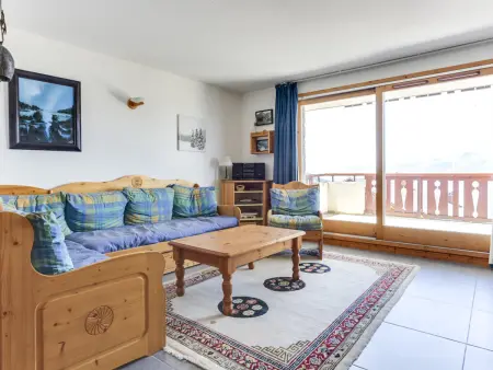 Location appartement à Peisey Vallandry, Duplex de charme 4 pièces, 8 pers., terrasse exposée Ouest, proche des pistes