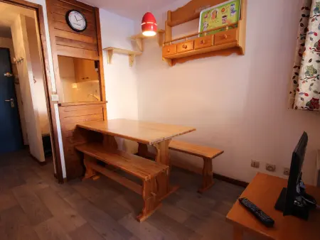 Studio 4 pers. avec balcon vue pistes à Vallandry, Peisey-Vallandry : photo 2