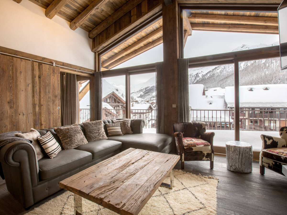 Luxe 5 pièces dernier étage, pied des pistes à Val-d'Isère - Photo 3