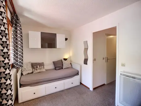 Studio cabine 4 pers, ski aux pieds, parking gratuit : photo 6