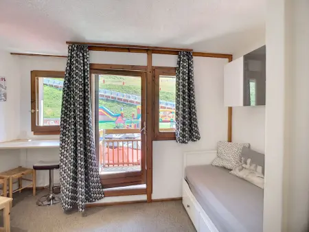 Studio cabine 4 pers, ski aux pieds, parking gratuit : photo 7