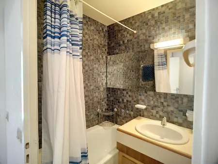 Studio cabine 4 pers, ski aux pieds, parking gratuit : photo 10