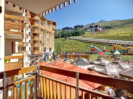 Studio cabine 4 pers, ski aux pieds, parking gratuit : photo 13