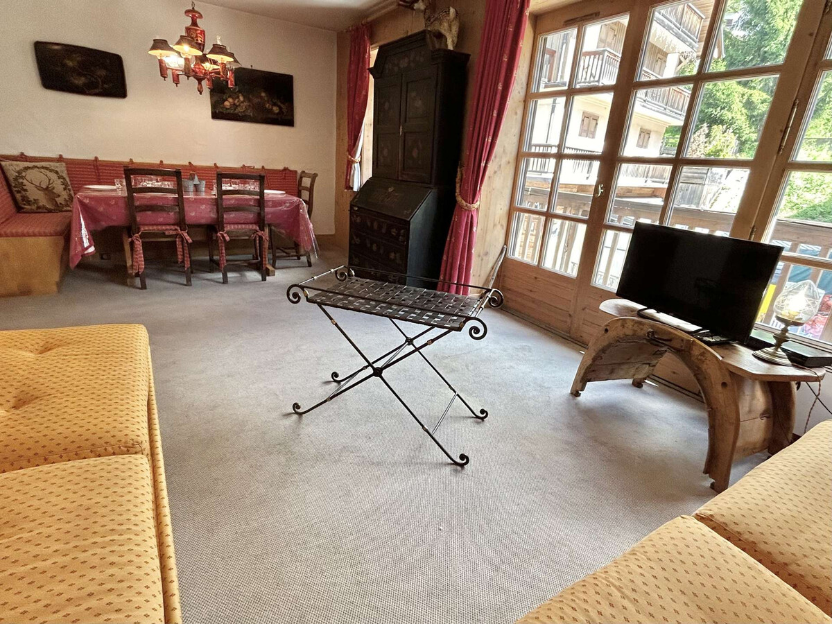 Duplex Megève, 6 couchages, balcon Sud près pistes - Photo 2