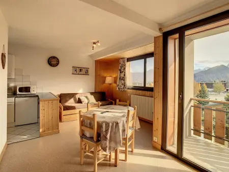 Appartement 35m² La Toussuire, vue Aiguilles d'Arves, pistes à 50m : photo 2
