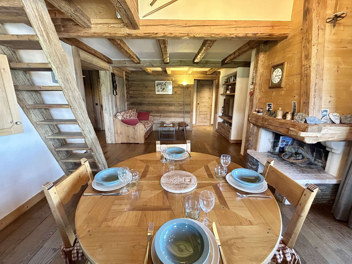 Appartement 3 pièces+cabine Megève, pied des pistes, terrasse 18 m² - Photo 3