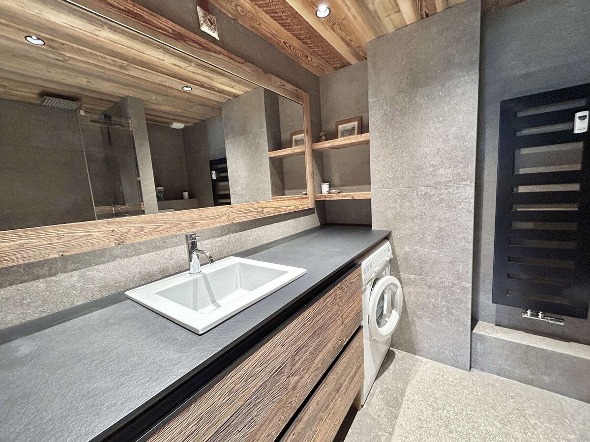 Appartement 3 pièces+cabine Megève, pied des pistes, terrasse 18 m² - Photo 11