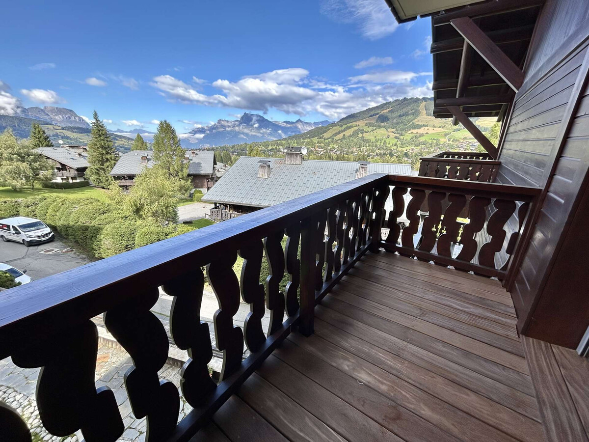 Appartement 3 pièces+cabine Megève, pied des pistes, terrasse 18 m² - Photo 13