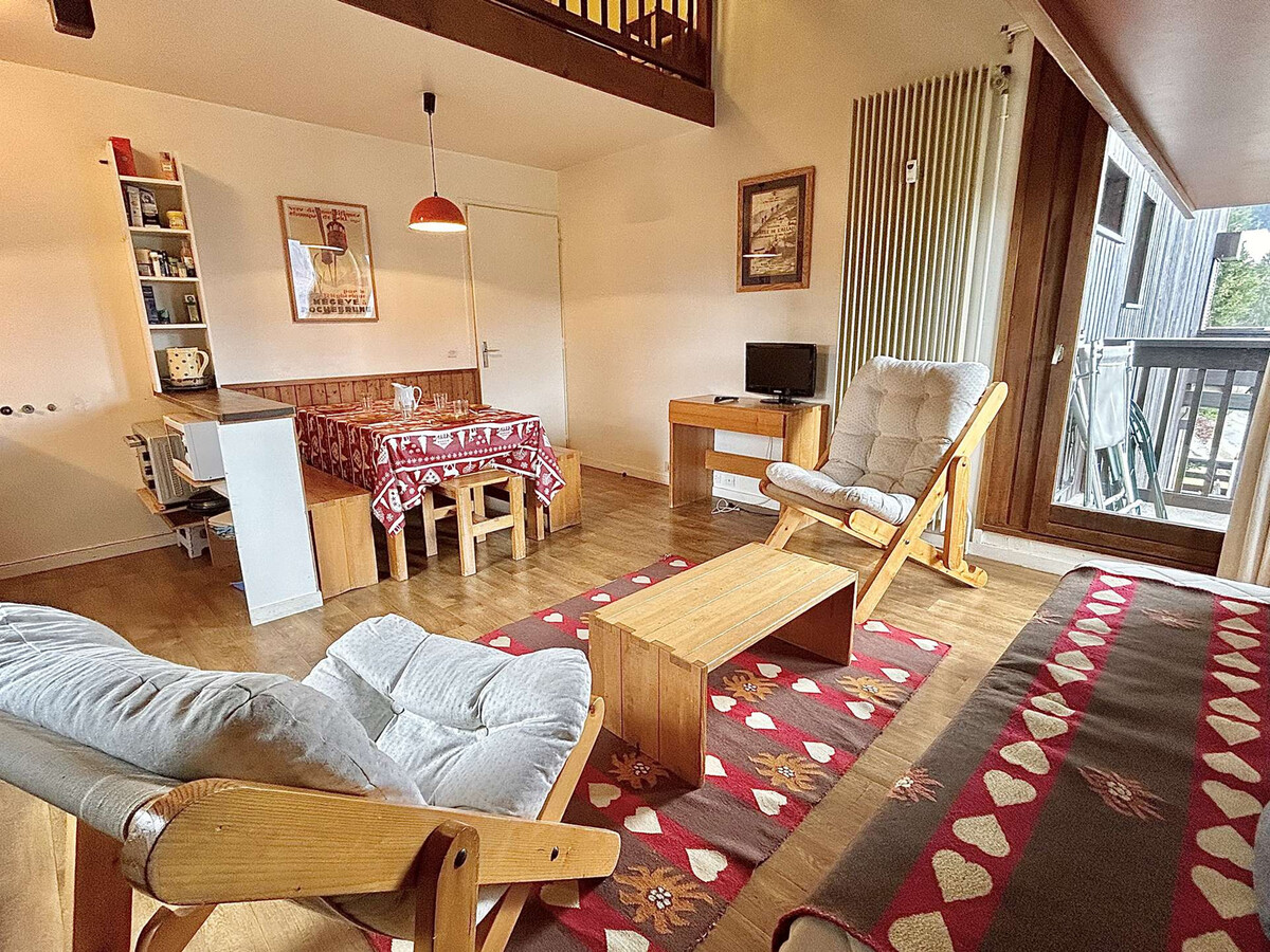 Appart 2 pièces + mezzanine 6 couchages à Megève - Photo 1