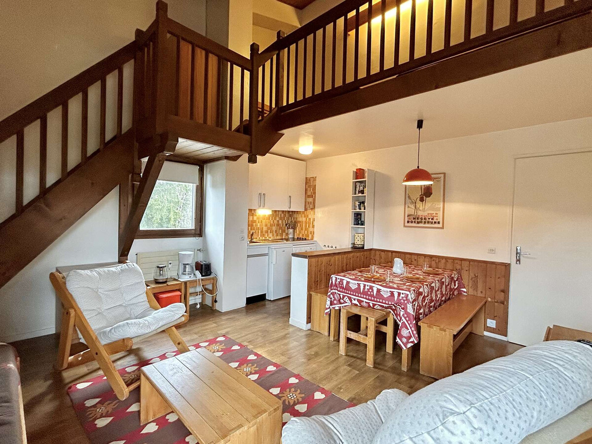 Appart 2 pièces + mezzanine 6 couchages à Megève - Photo 2