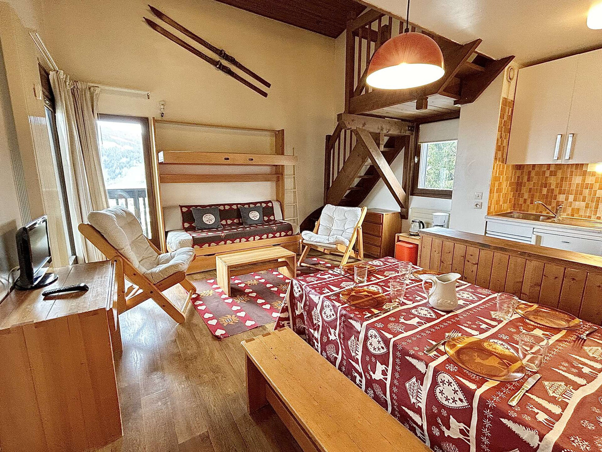Appart 2 pièces + mezzanine 6 couchages à Megève - Photo 3