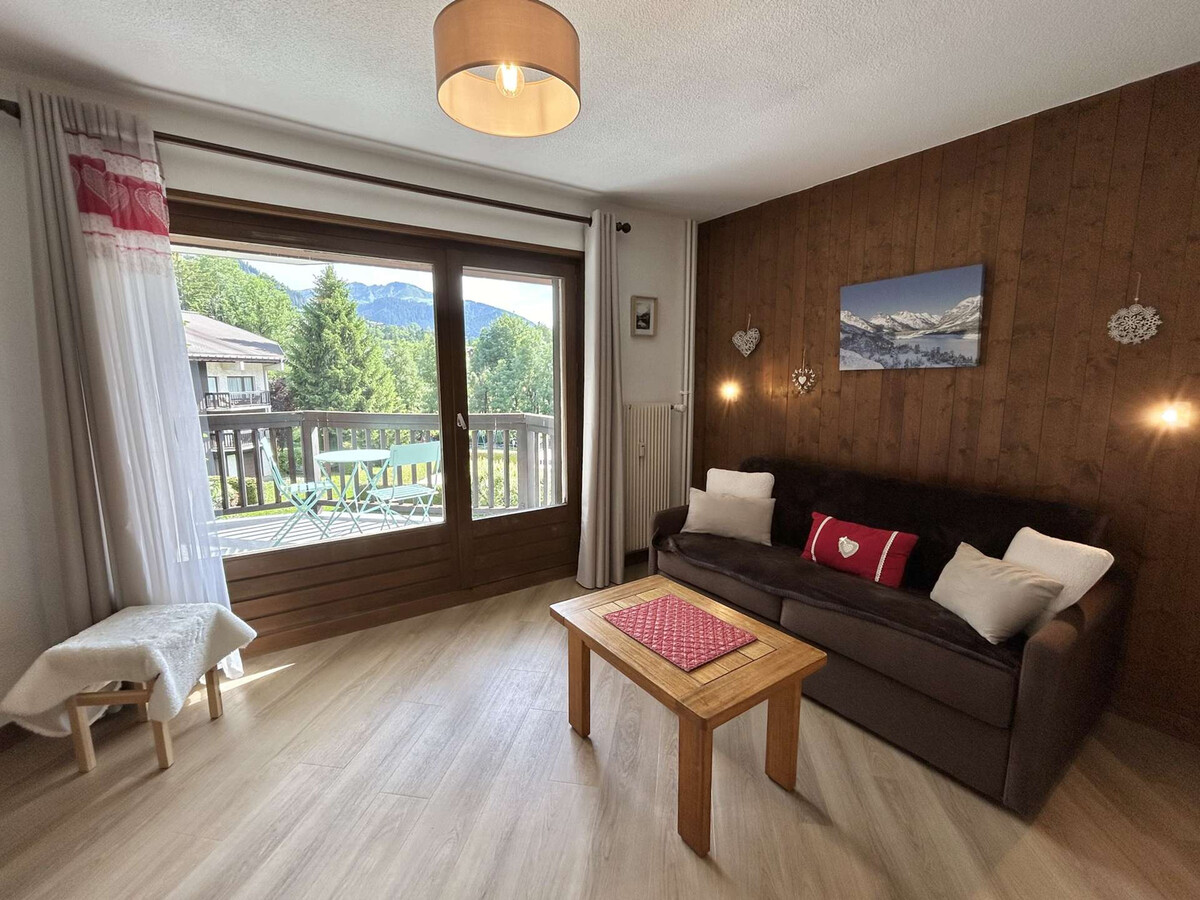 Studio 4 pers. à Megève, piscine chauffée & tennis - Photo 3