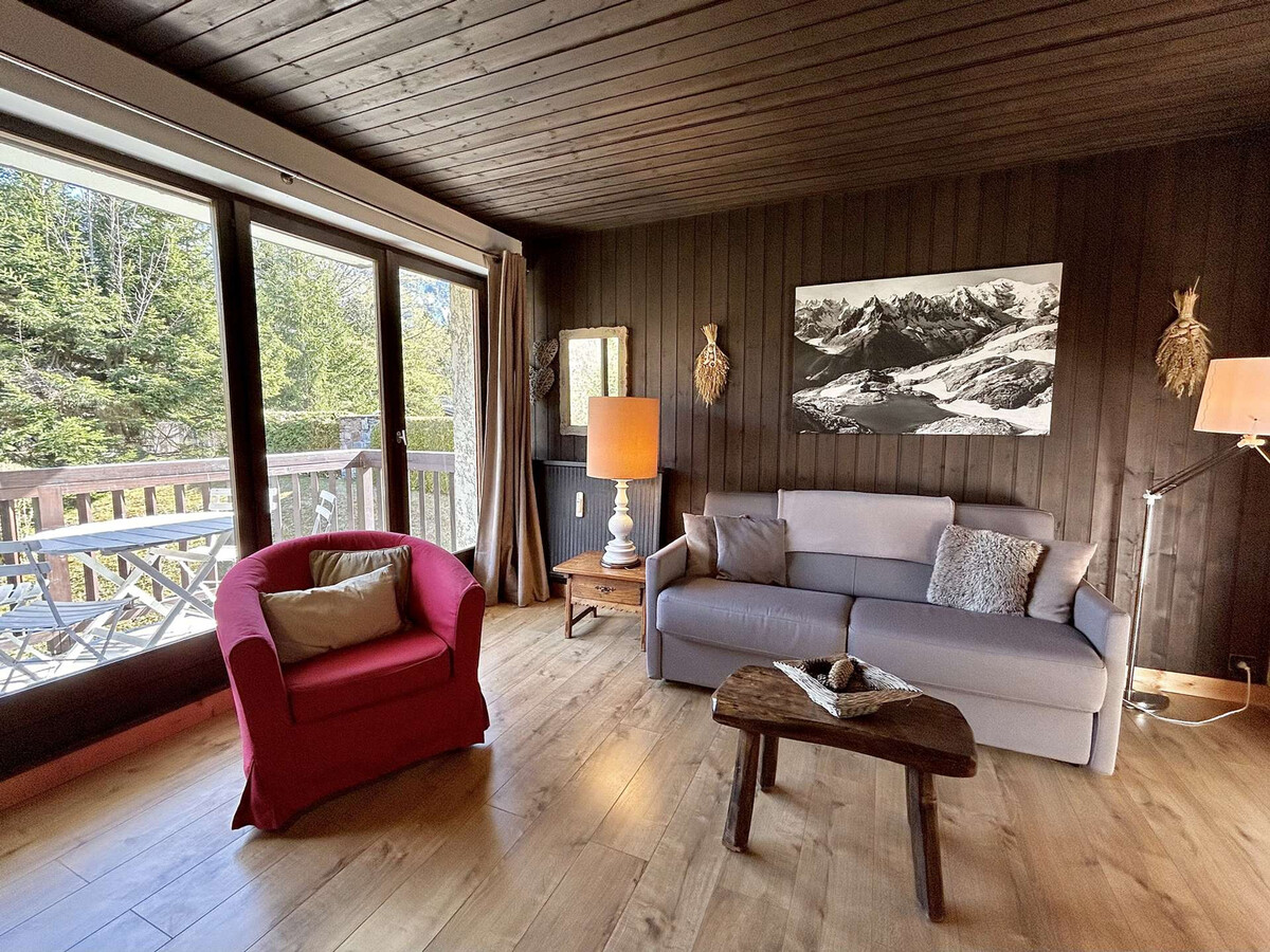 Appartement 2 pièces Megève, balcon ouest et parking - Photo 5
