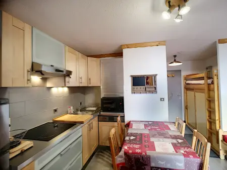 Location appartement à Les Menuires, Charmant 2 pièces 4 pers, ski aux pieds, emplacement central