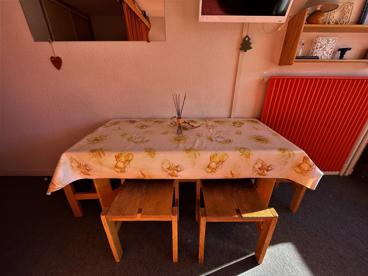 Studio 4 pers ski au pied aux Menuires, animaux admis - Photo 5