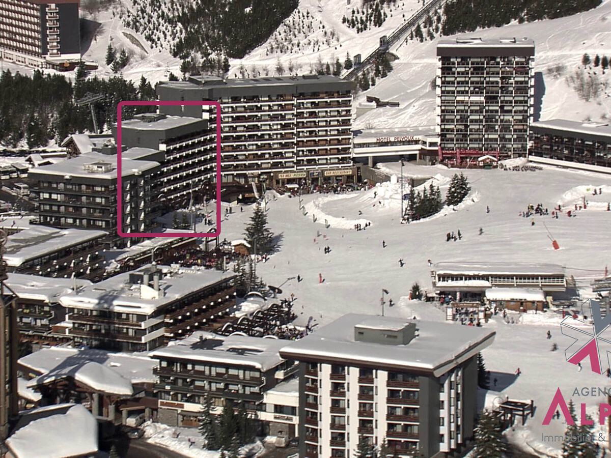 Studio 4 pers ski au pied aux Menuires, animaux admis - Photo 14