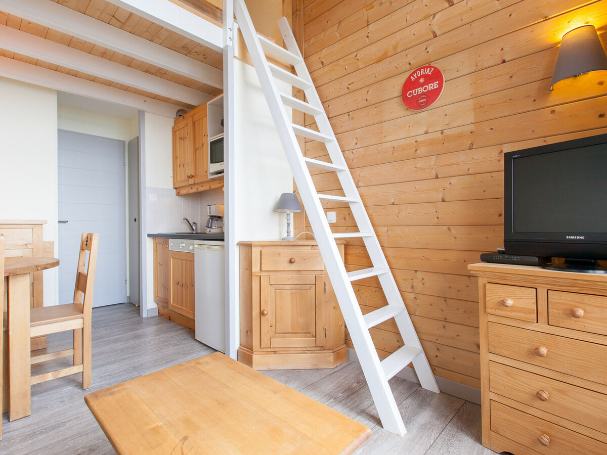 Studio cabine 4 pers Avoriaz, balcon sud-ouest 8e étage - Photo 3