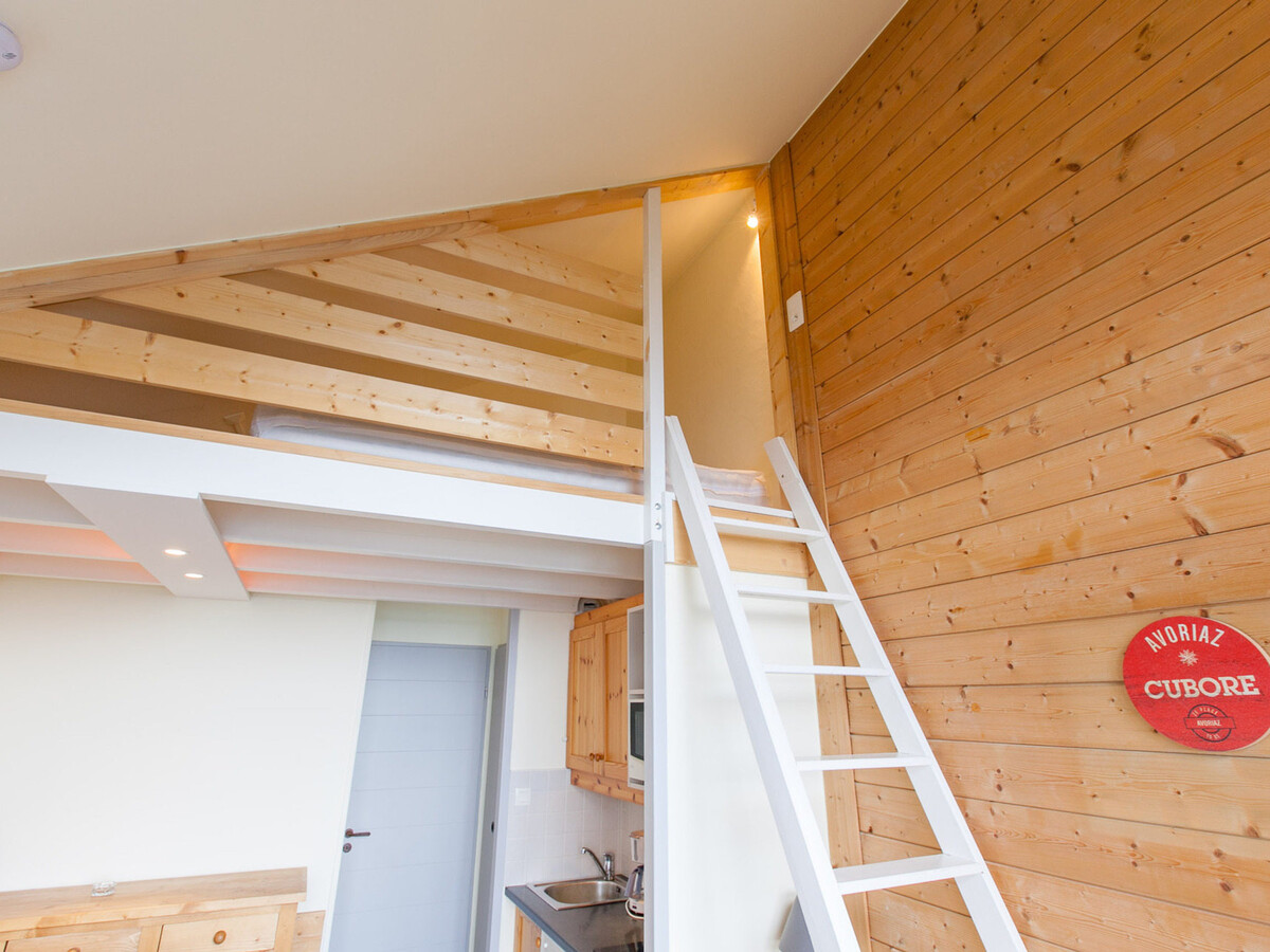 Studio cabine 4 pers Avoriaz, balcon sud-ouest 8e étage - Photo 4