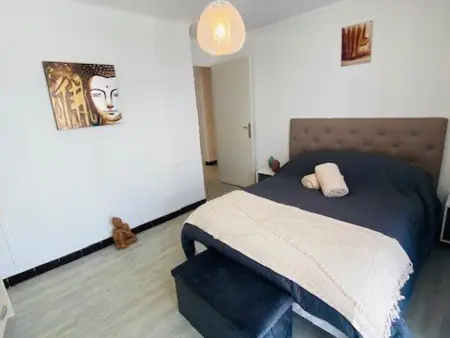 F2 centre-ville Amélie-les-Bains, 2 balcons et parking : photo 13