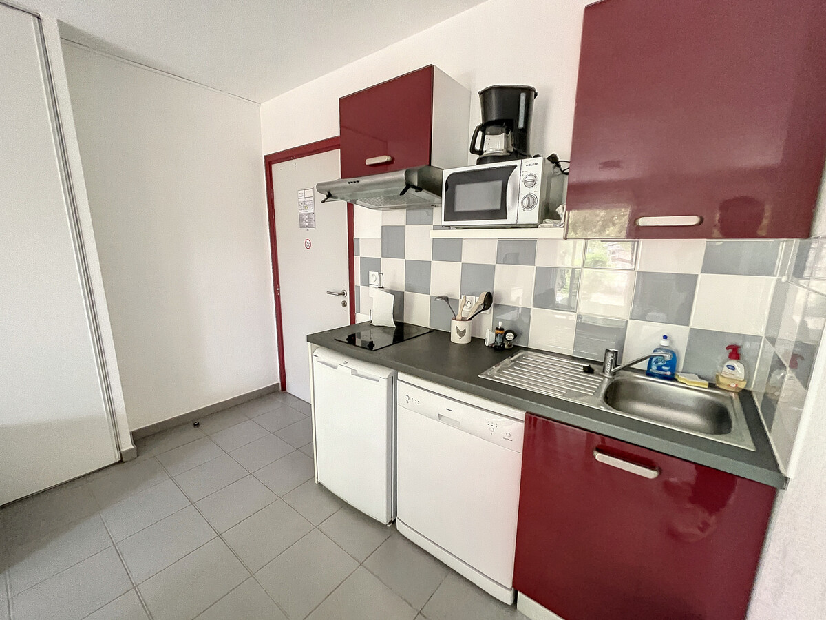 Appart T2 terrasse et jardin privés, piscine résidence - Photo 3