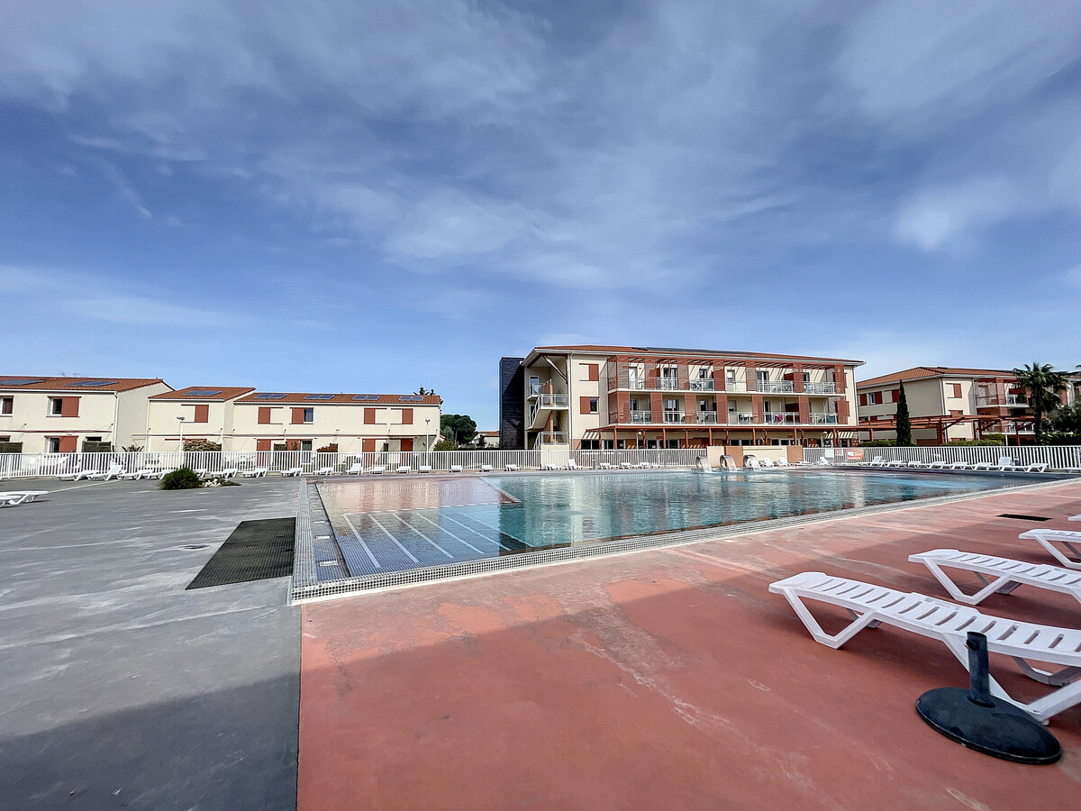 Appart T2 terrasse et jardin privés, piscine résidence - Photo 12
