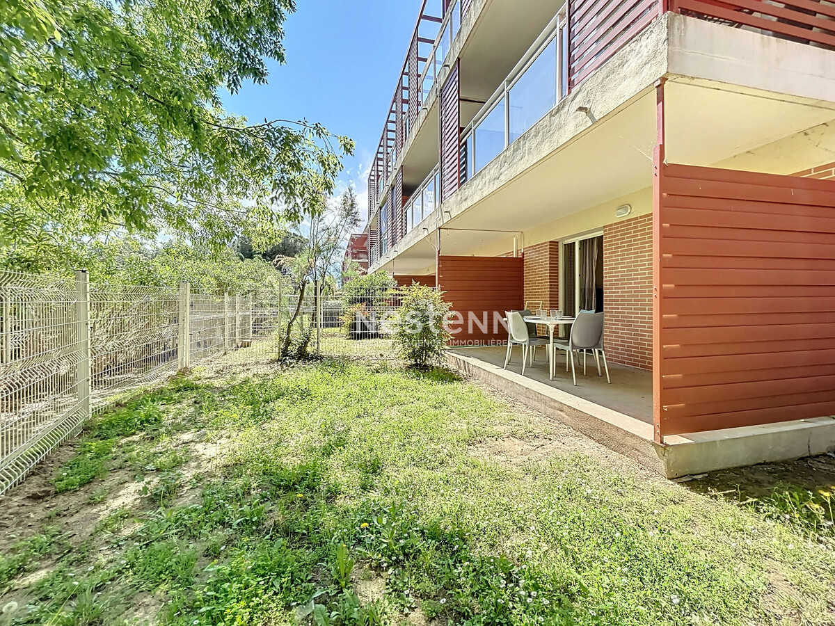 Appart T2 terrasse et jardin privés, piscine résidence - Photo 19