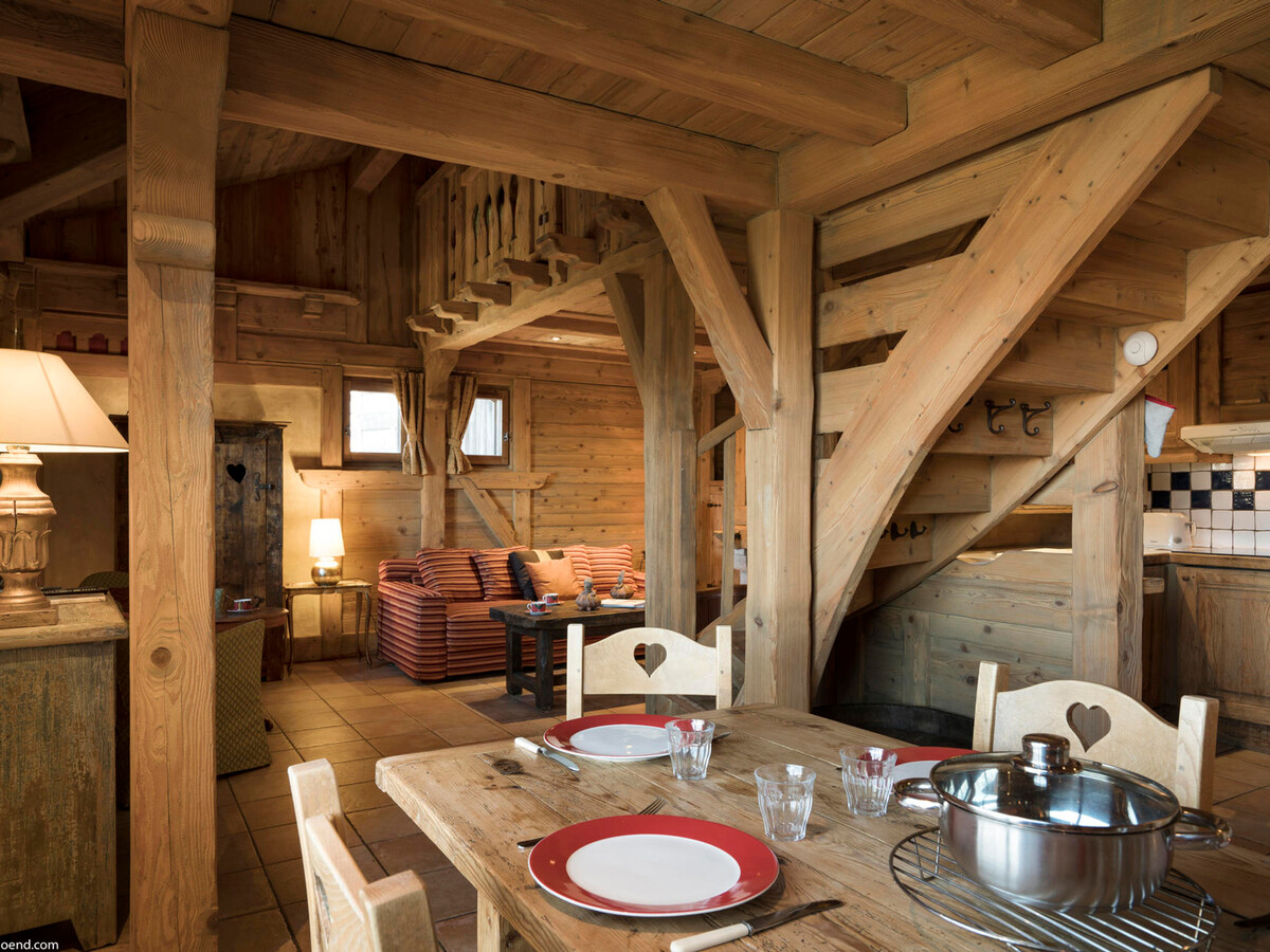 Courchevel 1850 Duplex Mezzanine 6 Pers, Ski aux Pieds, Parking - Photo 4