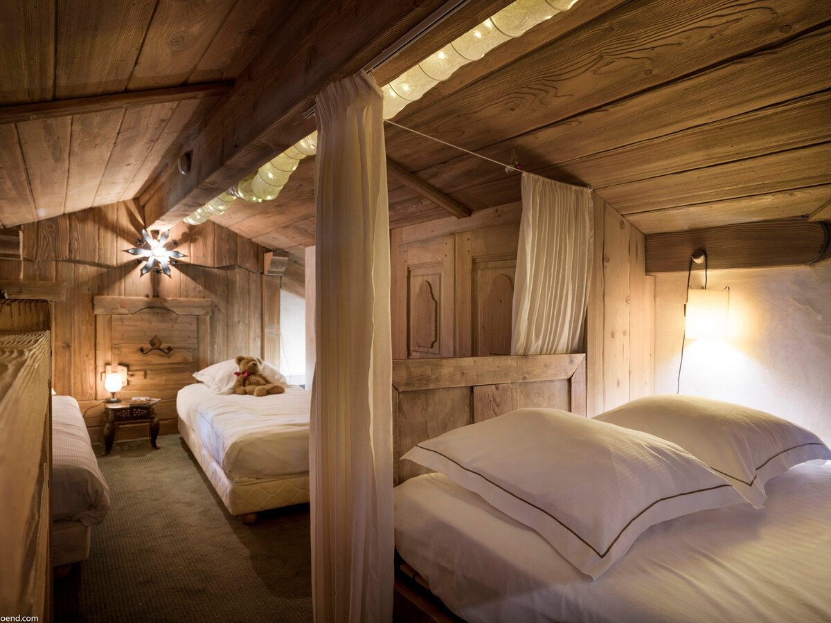 Courchevel 1850 Duplex Mezzanine 6 Pers, Ski aux Pieds, Parking - Photo 5