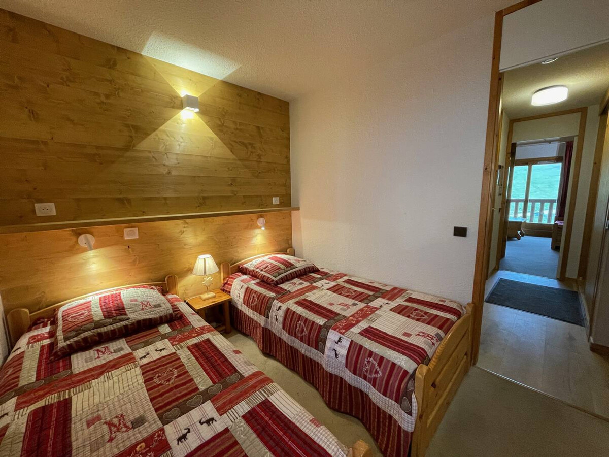 Appart 2 pièces mezzanine 6 pers, balcon sud, skis aux pieds - Photo 9
