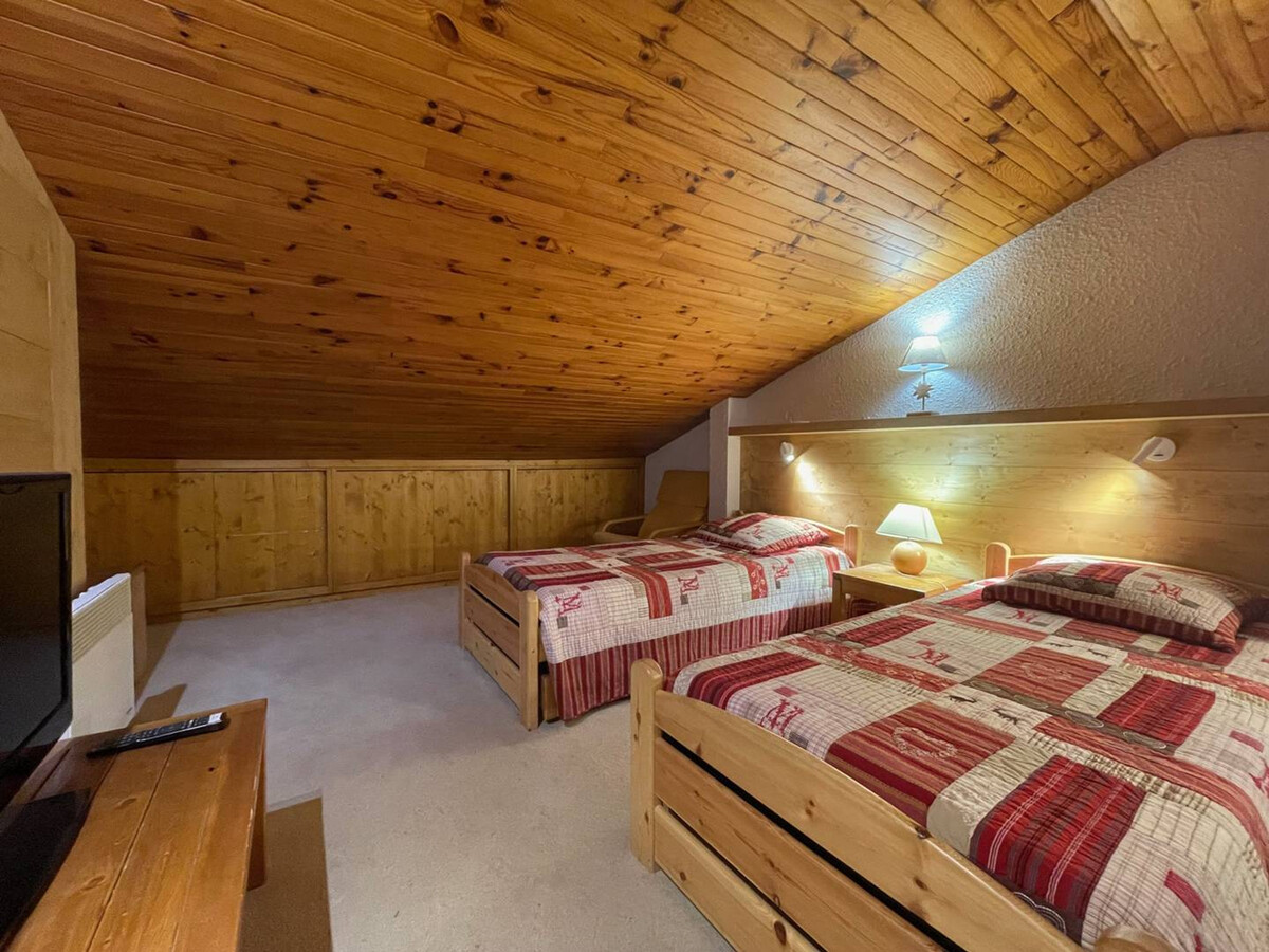 Appart 2 pièces mezzanine 6 pers, balcon sud, skis aux pieds - Photo 12