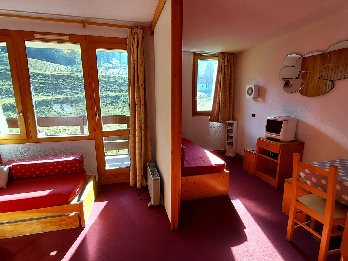 Studio divisible balcon sud à 80m des remontées, Valmorel - Photo 1