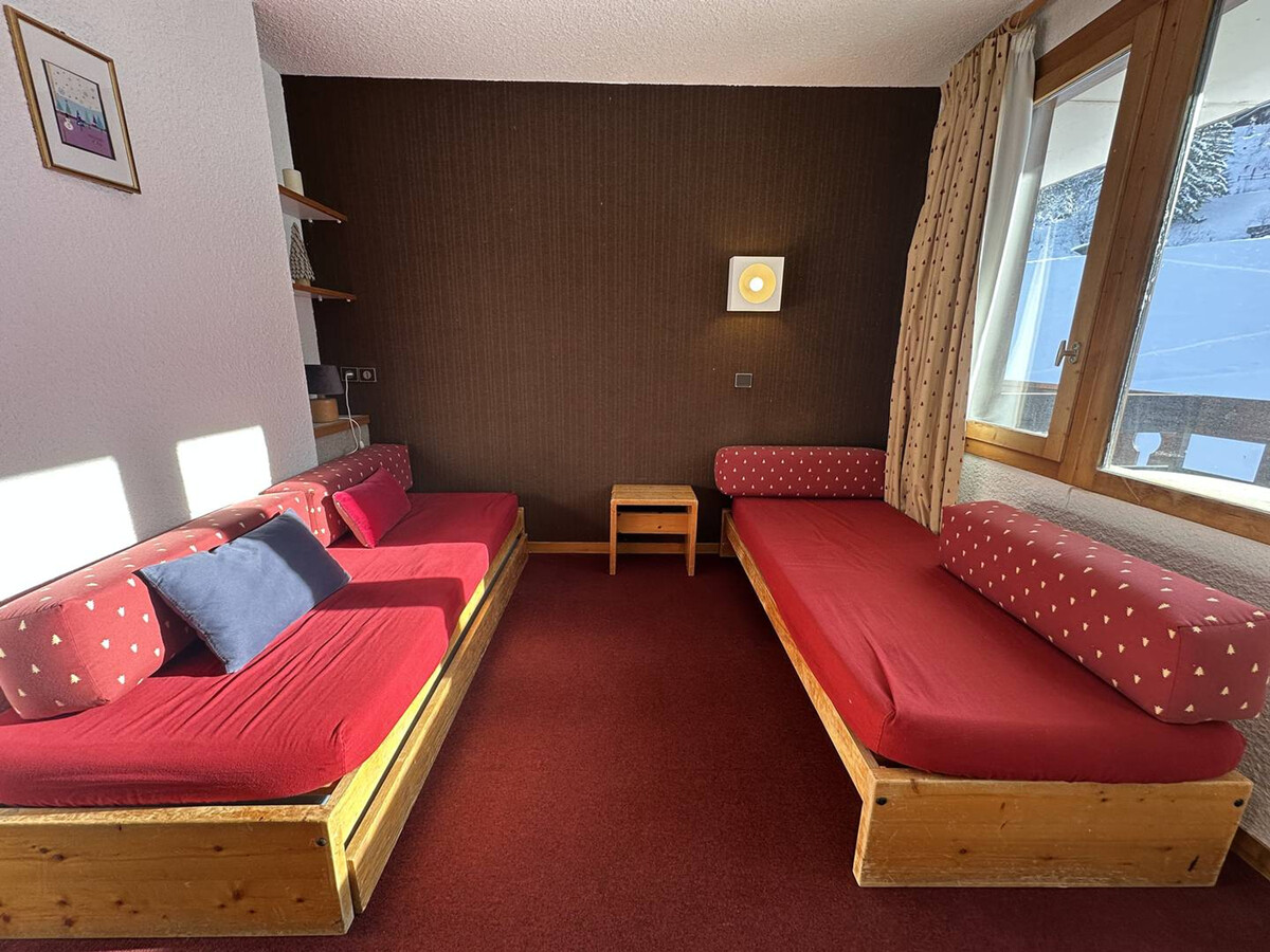 Studio divisible balcon sud à 80m des remontées, Valmorel - Photo 3