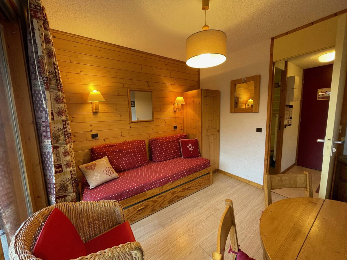 Studio balcon vue pistes à Valmorel - Accès direct ski - Photo 3