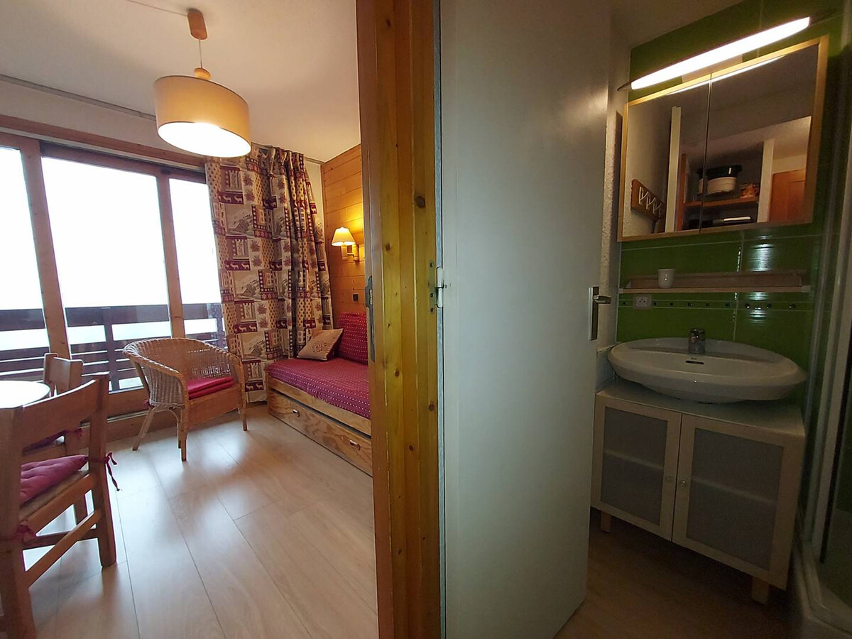 Studio balcon vue pistes à Valmorel - Accès direct ski - Photo 12