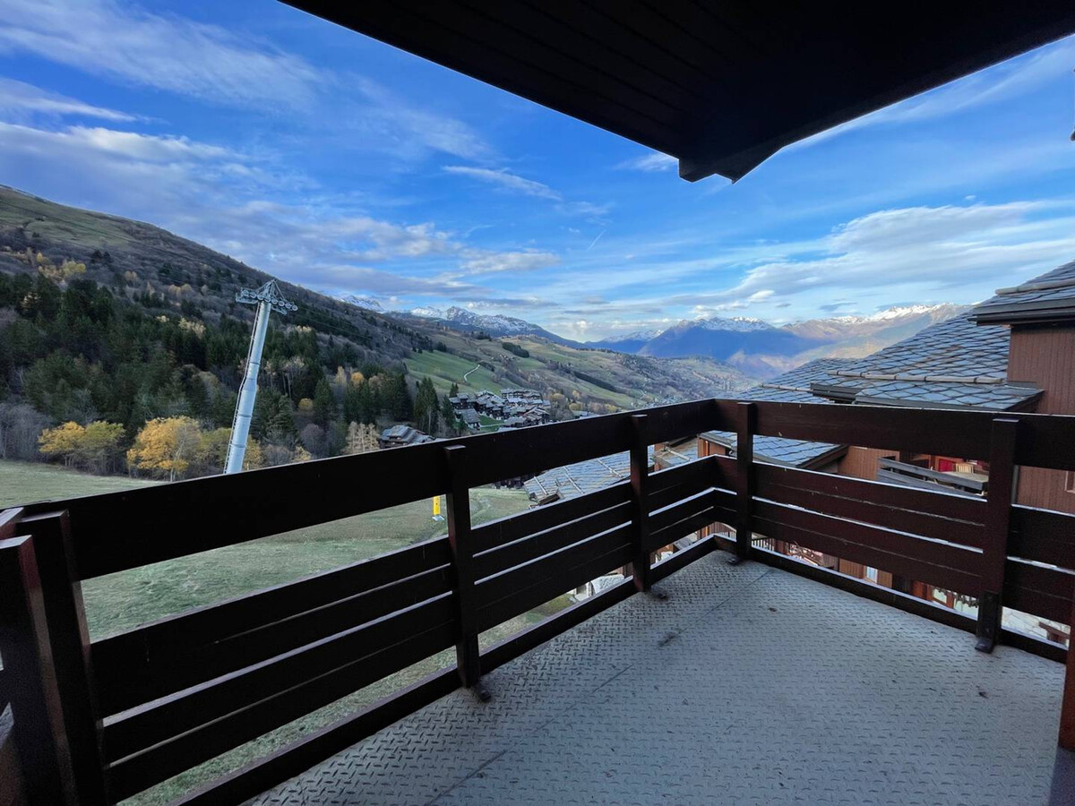 Studio balcon vue pistes à Valmorel - Accès direct ski - Photo 14