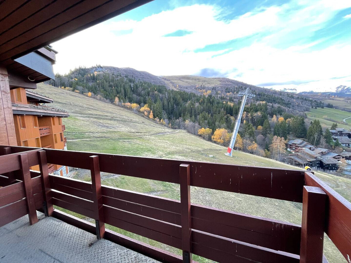Studio balcon vue pistes à Valmorel - Accès direct ski - Photo 15