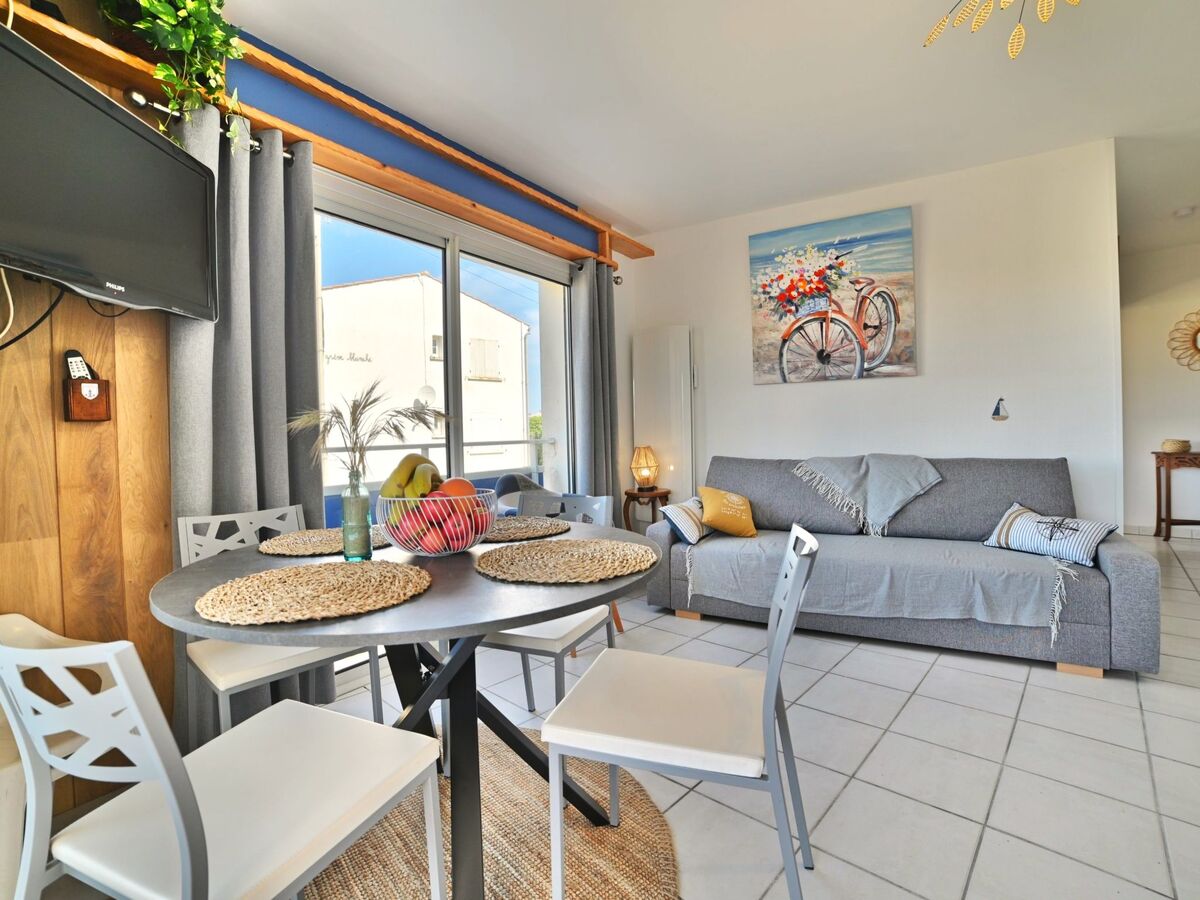 Appartement à 50 m de la plage, piscine, vue mer partielle - Photo 3