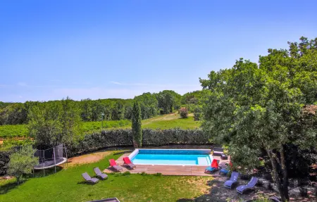 Maison 5 chambres avec piscine privée et vue Mont Ventoux : photo 8