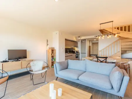 Location appartement à Les Arcs 1600, Duplex 4 étoiles avec Piscine, SPA, et Accès Pistes - 10 pers, 92 m², 3 ch + Coin Montagne