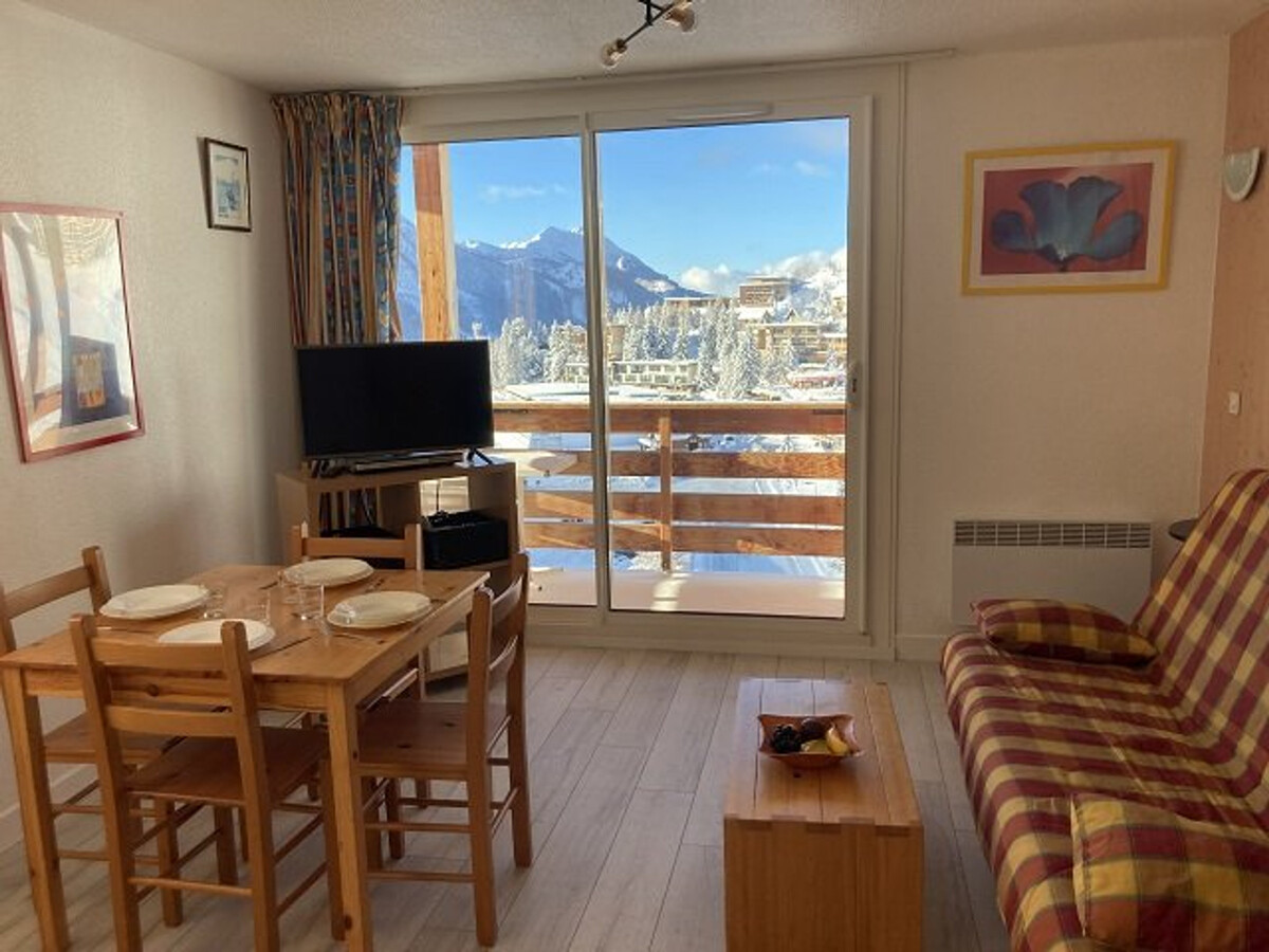 Maxi Studio 4 pers à Orcières : 20 m des pistes - Photo 1