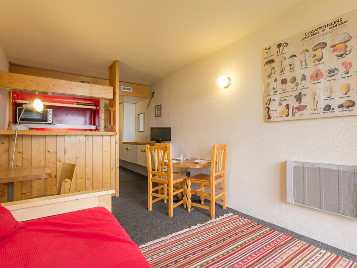 Studio cabine 5 pers, balcon vue Mont Blanc, Les Arcs 2000 - Photo 2