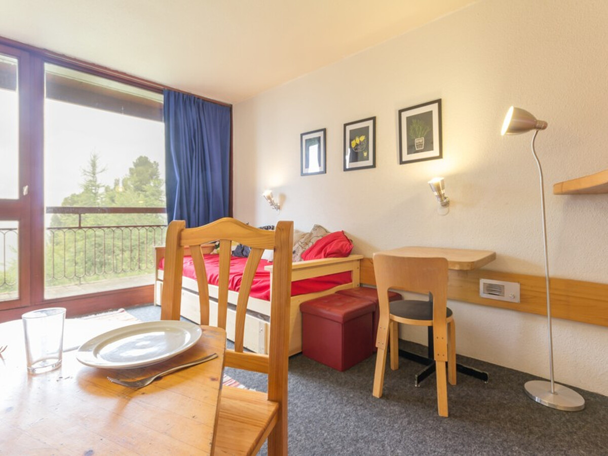 Studio cabine 5 pers, balcon vue Mont Blanc, Les Arcs 2000 - Photo 4