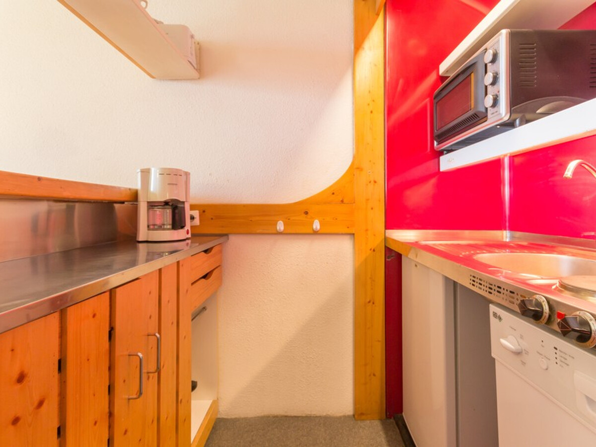 Studio cabine 5 pers, balcon vue Mont Blanc, Les Arcs 2000 - Photo 5
