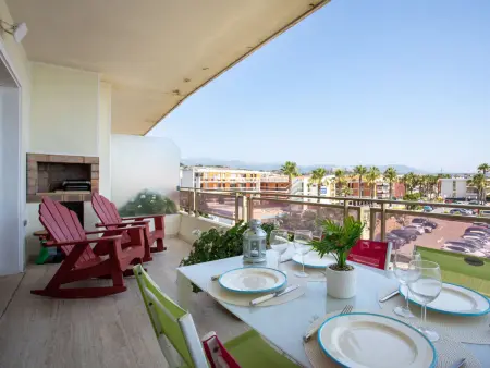 Le Corail – Studio 30 m² vue mer, terrasse sud à Villeneuve-Loubet : photo 5