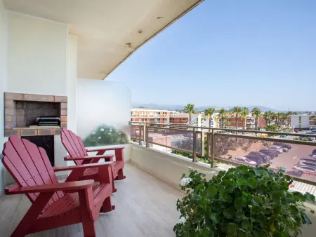 Le Corail – Studio 30 m² vue mer, terrasse sud à Villeneuve-Loubet : photo 15