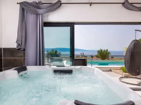 Villa Sunset view à Senj : 10 pers, piscine & vue mer : photo 14