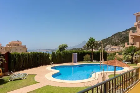 Location appartement à Altea, Appartement méditerranéen meublé à Altea