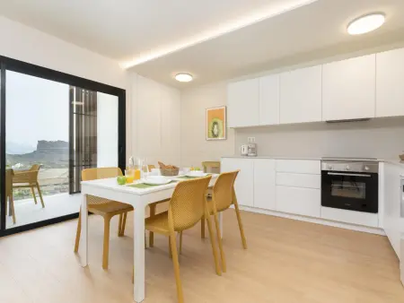 Maison Agaete, piscine débordement et vue mer : photo 6