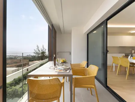 Maison Agaete, piscine débordement et vue mer : photo 15