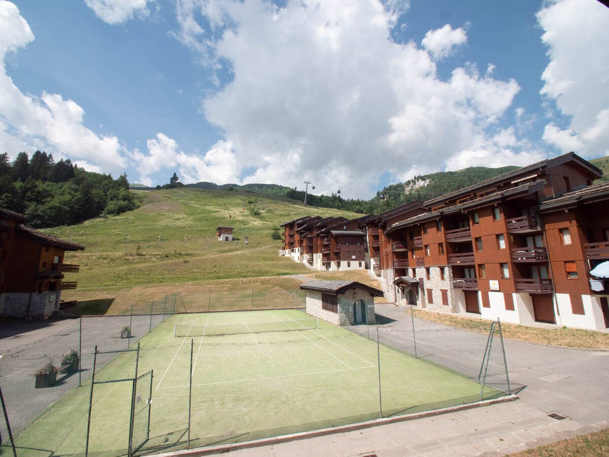 Appart 2P Valmorel, balcon sud face aux pistes - Photo 14